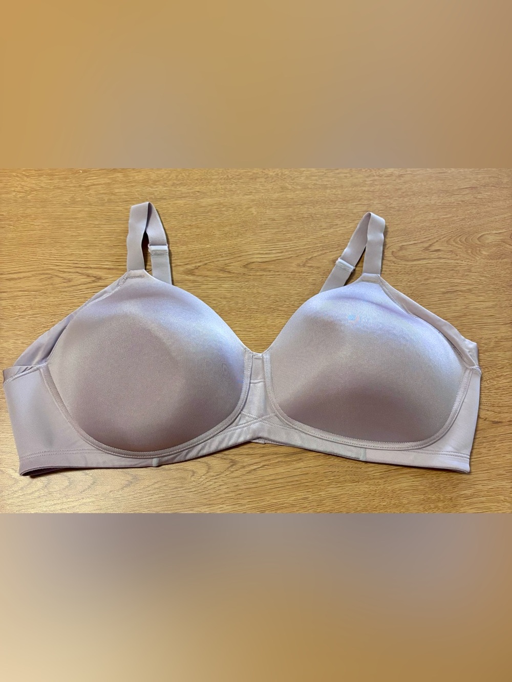 Vanity Fair Beauty Back Full Figure Pink Wireless Smoother Bra 42 C